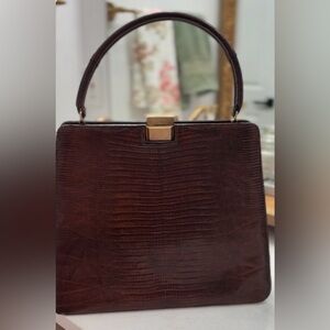 A-Line 1950’s Alligator Leather Bellestone Purse